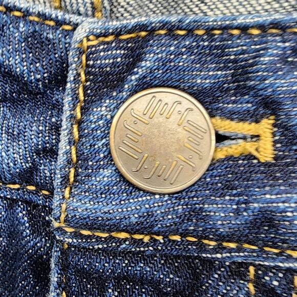 J.Jill Jeans Women 14 PETITE Blue Boyfriend Mid Rise Slim Straight Preppy Casual - Picture 2 of 13